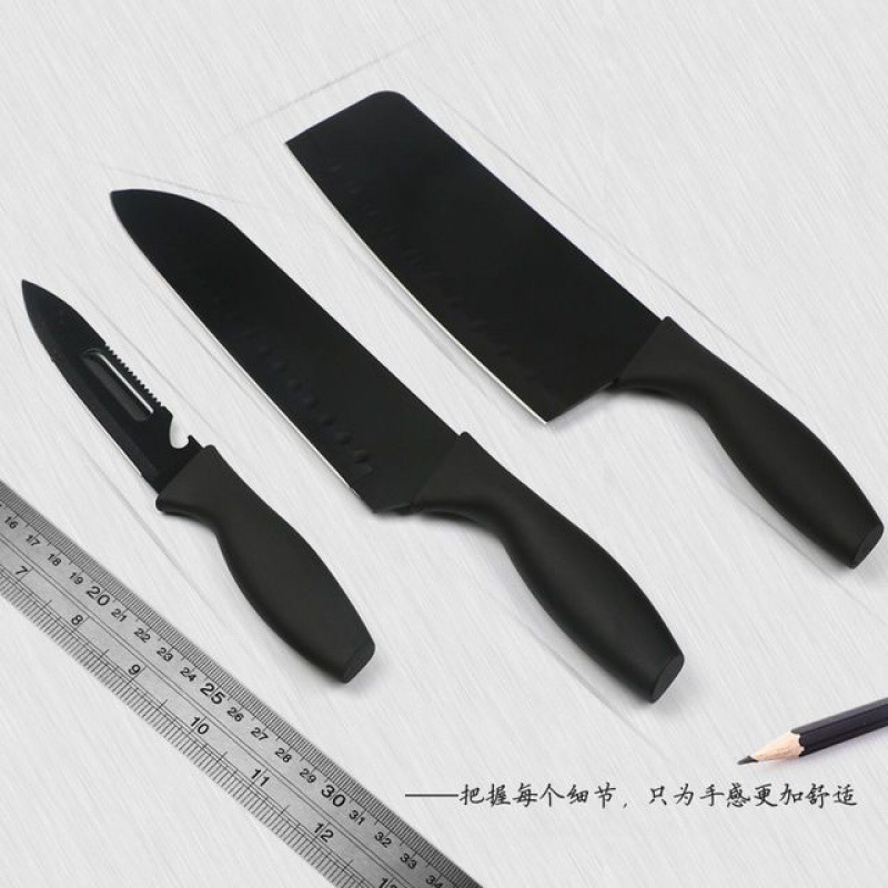 Juego de cuchillos Cuchillo de frutas de acero inoxidable Cuchillo de corte especial para chef Cuchillo de cocina afilado Juego de cuchillos de cocina Combinación doméstica