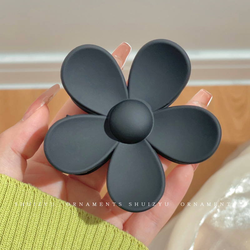 Clip de agarre simple de verano, volumen de cabello de alta calidad, clip de tiburón, horquilla grande, horquilla, nuevo cabello femenino, tocado 2024