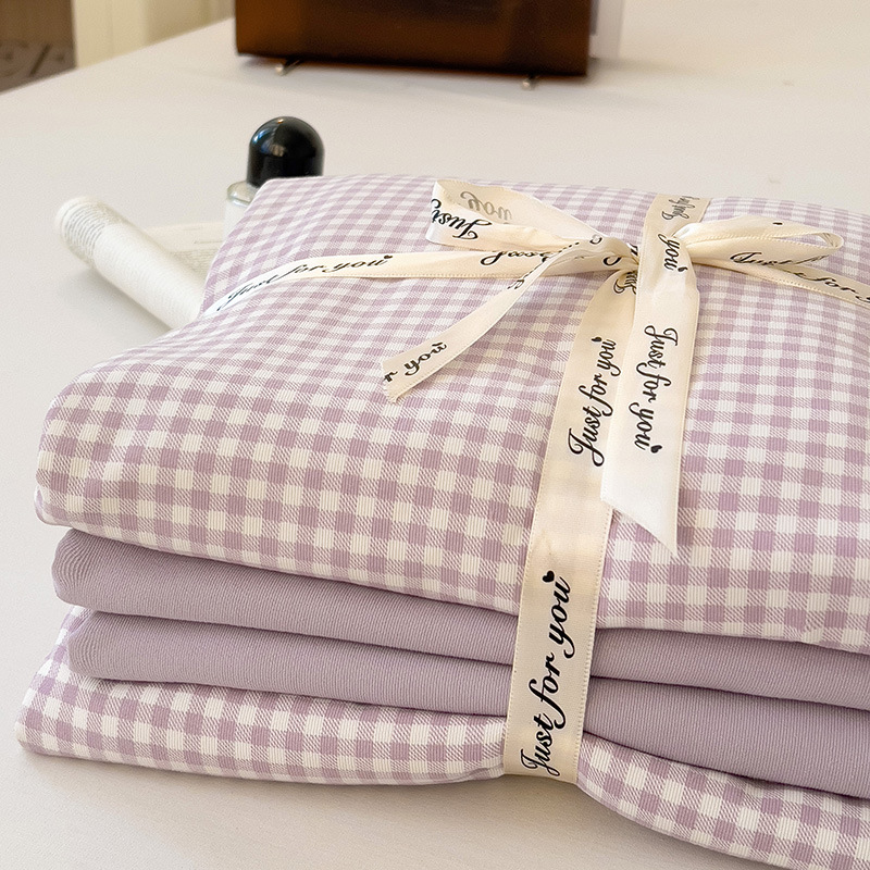 보라색 작은 격자 [산소 이중층 원사]