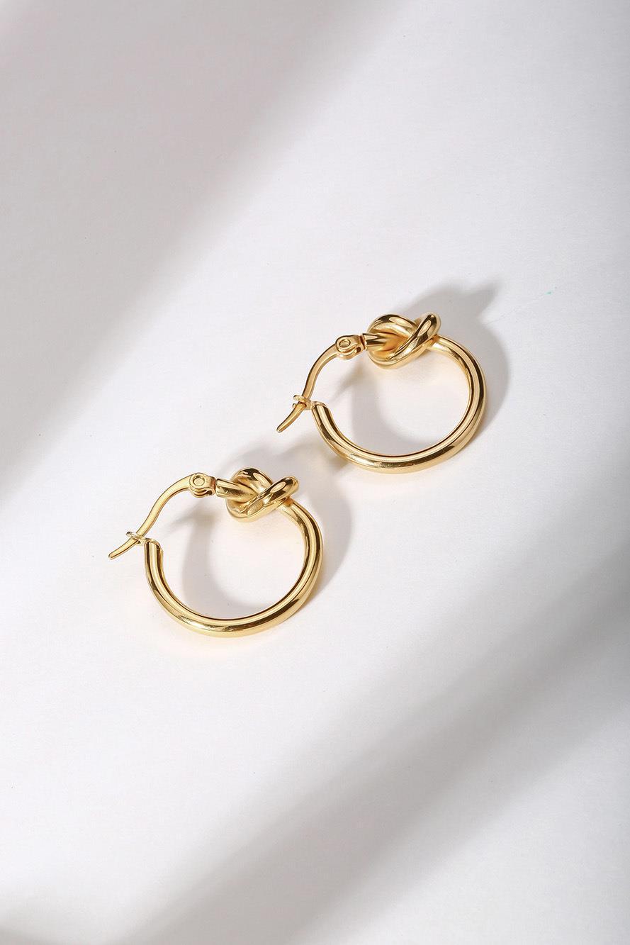 201 Stainless Steel Material Fashion Geometric Plating 201 Stainless Steel Stainless Steel Earrings