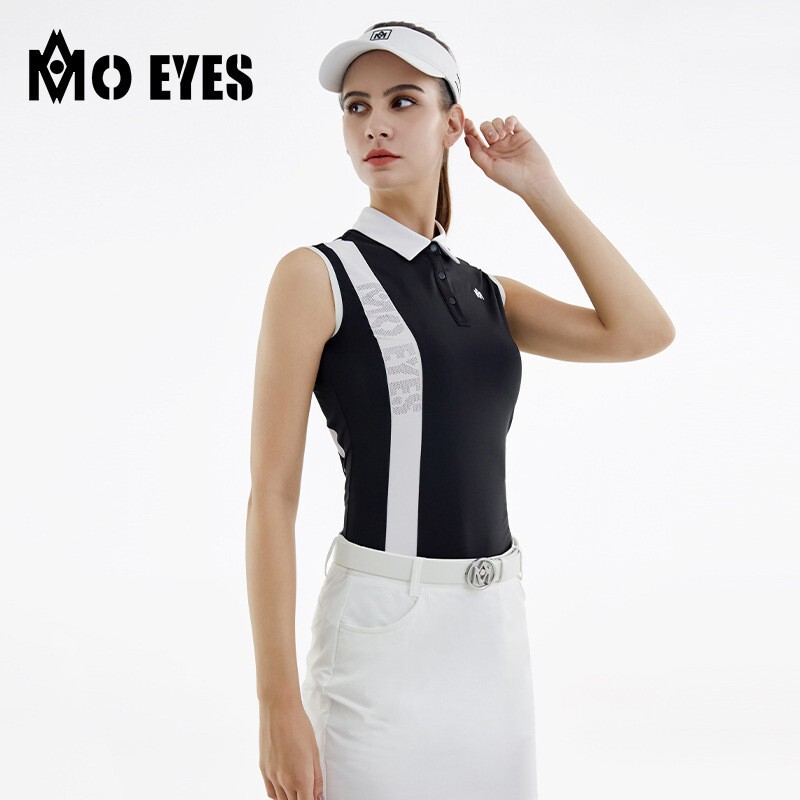 MO EYES magic eye golf clothing women's summer sports vest moisture absorption quick-drying soft high elastic sleeveless T-shirt