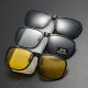 New sunglasses clip driving upturn female green polarized sunglasses myopia clip fishing male wholesale set of glasses