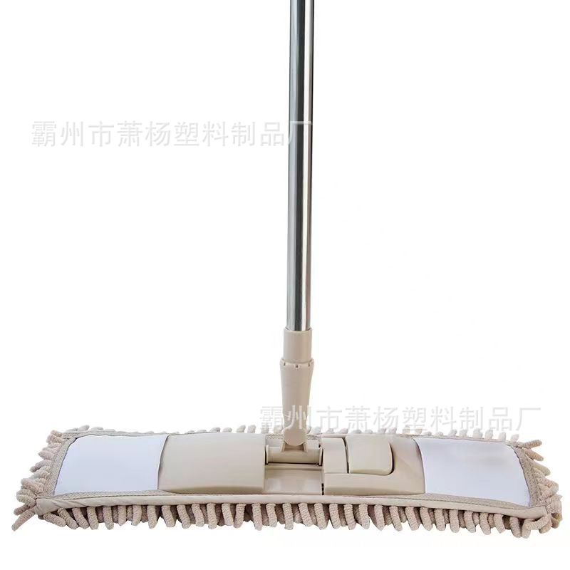 Directo de fábrica chenille trapeador perezoso limpio mojado y seco de doble uso giratorio fregona doméstica