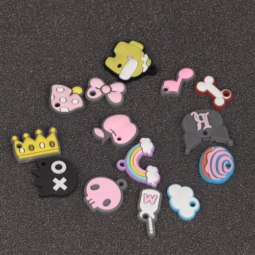 Soft glue keychain decorative piece key pendant decorative accessories keychain pvc doll pendant accessories