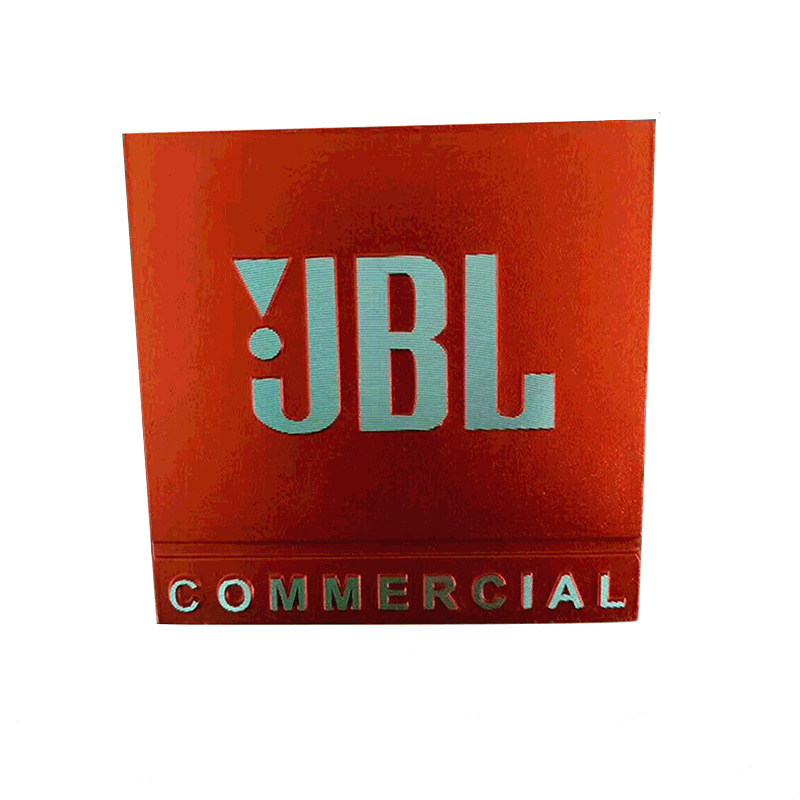 厂家生产电器金属logo标牌 印刷冲压标牌 音响铝标牌阳极氧化