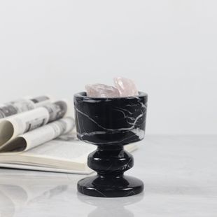 Natural Marble Scented Candle Cup Hotel B&B Bedroom Restaurant Model Room Atmosphere Home Decoration Ornaments