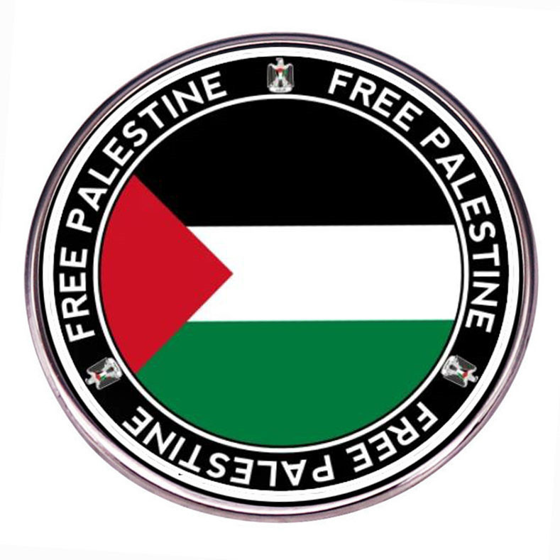 Libre de Palestina broche de la bandera de Palestina pin insignia accesorios de la insignia de aleación de metal image 2