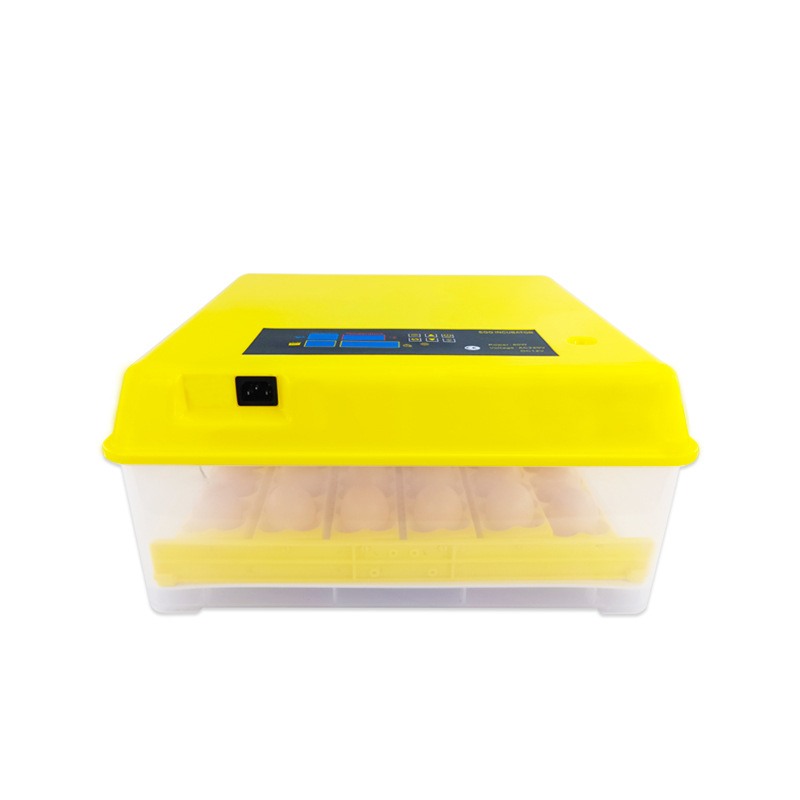 Nuevo 36 huevos incubadora automática pequeño termostato doméstico paloma codorniz pájaro huevo incubadora inteligente