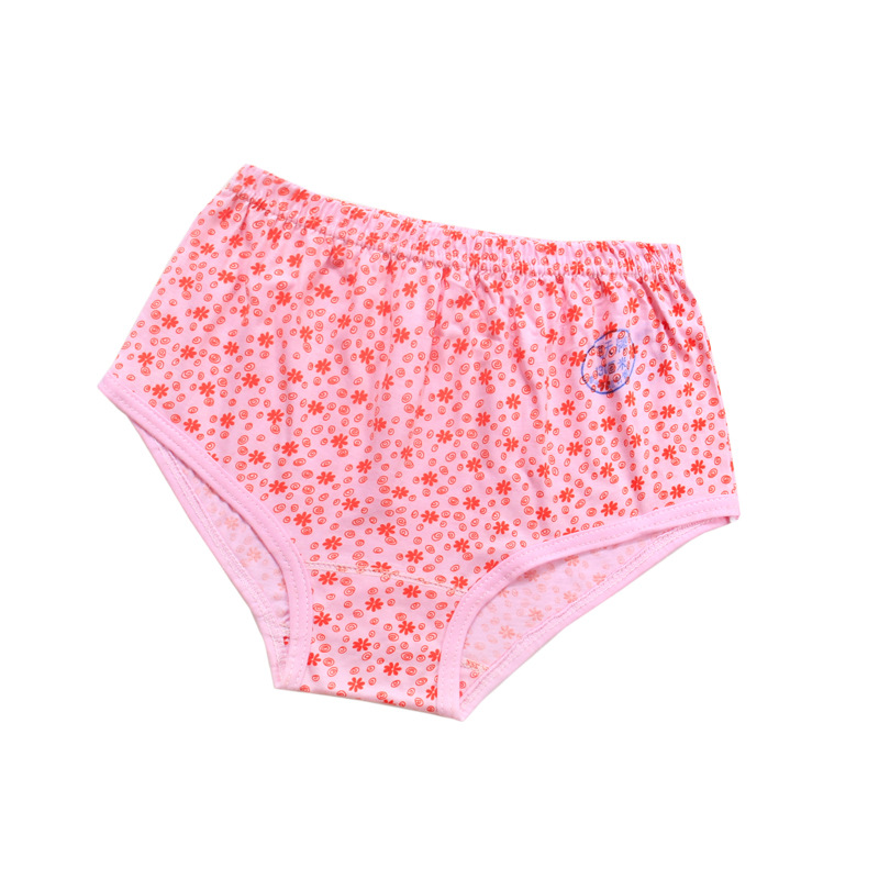 Middle-aged and elderly underwear mother cotton print old grandma…