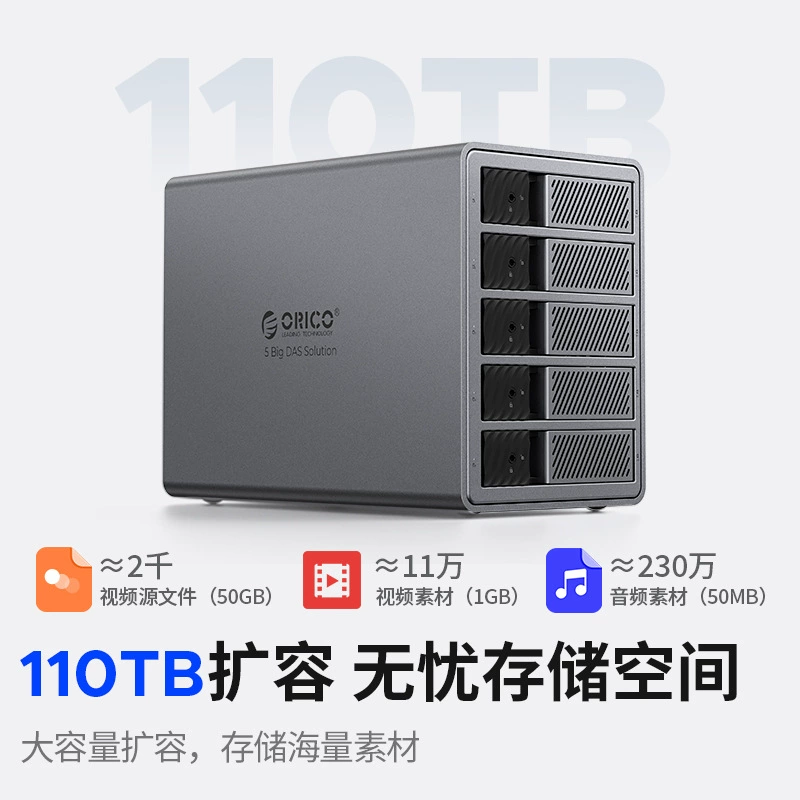 Orico Thunderbolt 3 RAID внешняя расширение три монитора отдельный дисплей корпус для жесткого диска 40G пропускная способность