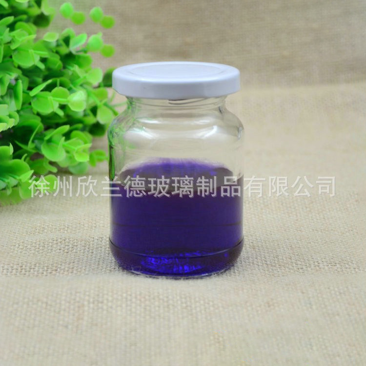 200ml玻璃储物罐 玻璃密封罐批发,玻璃罐