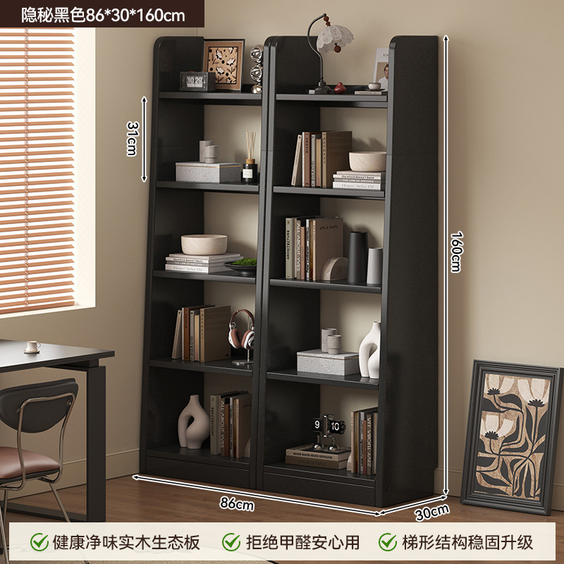 Estante de piso de viento medieval trapezoidal mostrador armario de sala de estar doméstico armario estrecho armario de almacenamiento integrado armario de almacenamiento de pared