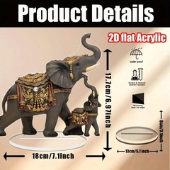 跨境亚克力立牌摆件工艺品摆台母亲节父亲节万圣节圣诞节礼品