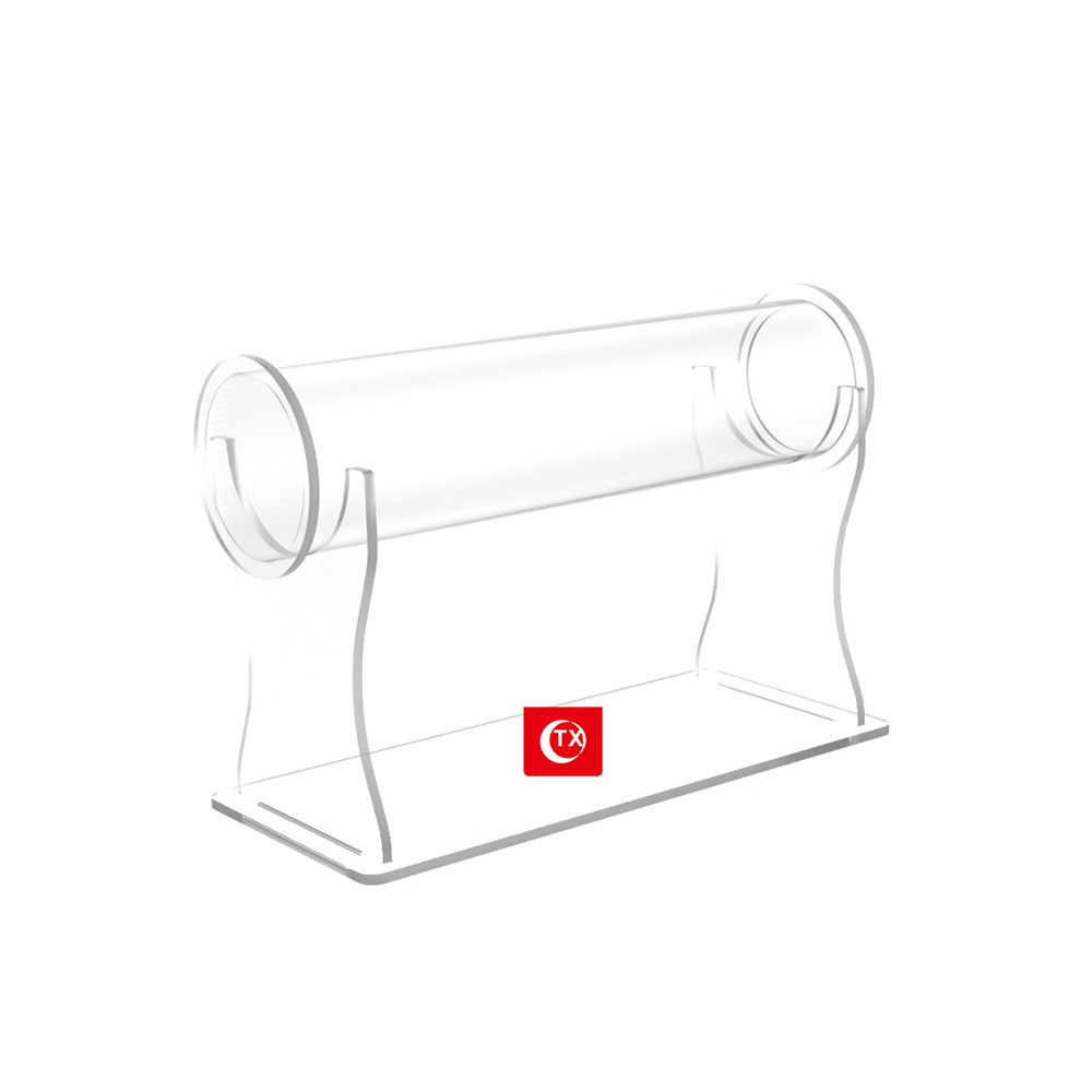 INS风亚克力透明发圈收纳整理架子 女神发箍展示架 吸睛首饰展盒