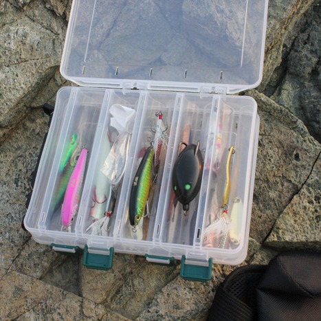 Luya double -layer bait box 20 (27) × 17 × 4.5cm Luya box bait box fishing gear box wholesale accessories box 4