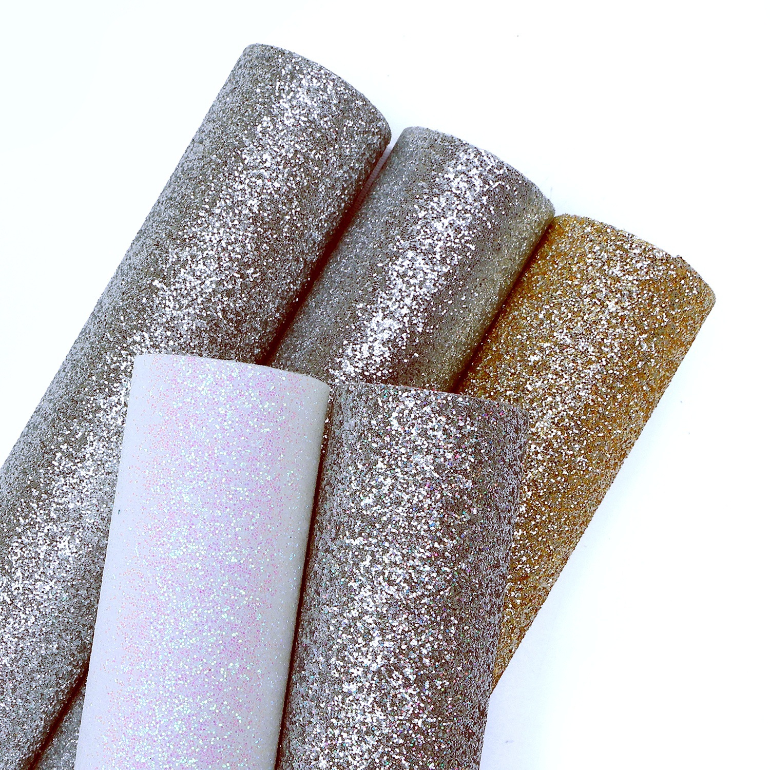 弹力格利特64金葱闪粉箱包鞋材皮革环保耐高温不掉粉可琉化高周波