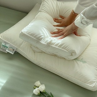 Cotton Class A Maternal and Infant Grade Pillow Five-star Hotel Soybean Fiber Pillow Hotel Cervical Pillow for Adult Students