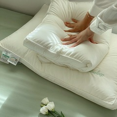 All-cotton 60s Baby Grade Soy Fiber Pillow Core Five-Star Hotel Pillow Hotel Adult Student Cervical Support Pillow