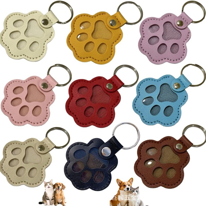 Cross-Border Popular Pet Hair Storage Keychain Cat Hair Keepsake Bag Storage Pouch Pendant Manufacturer Wholesale