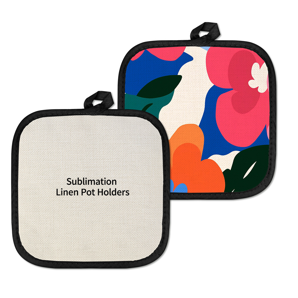 Nuevos productos de transferencia térmica almohadilla de aislamiento antideslizante doméstica decoración de mesa almohadilla de platos material almohadilla de platos al por mayor