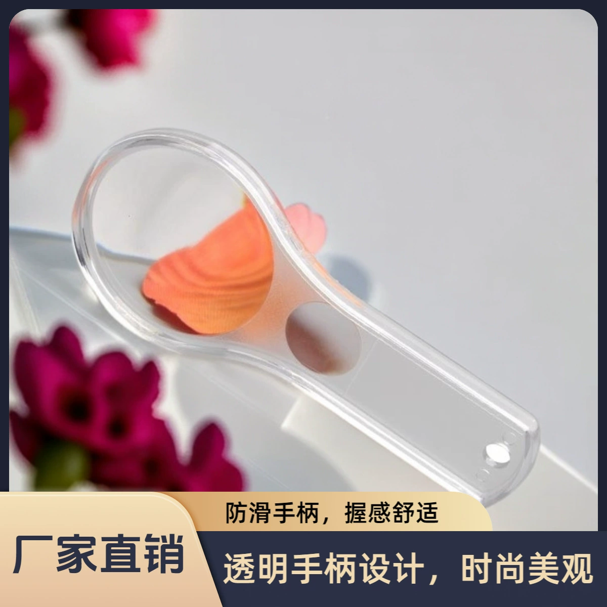 HD Wholesale 40-миллиметровая ручная лупа, акриловое мощное встроенное полностью прозрачное увеличительное стекло для пожилых людей, увеличительное стекло