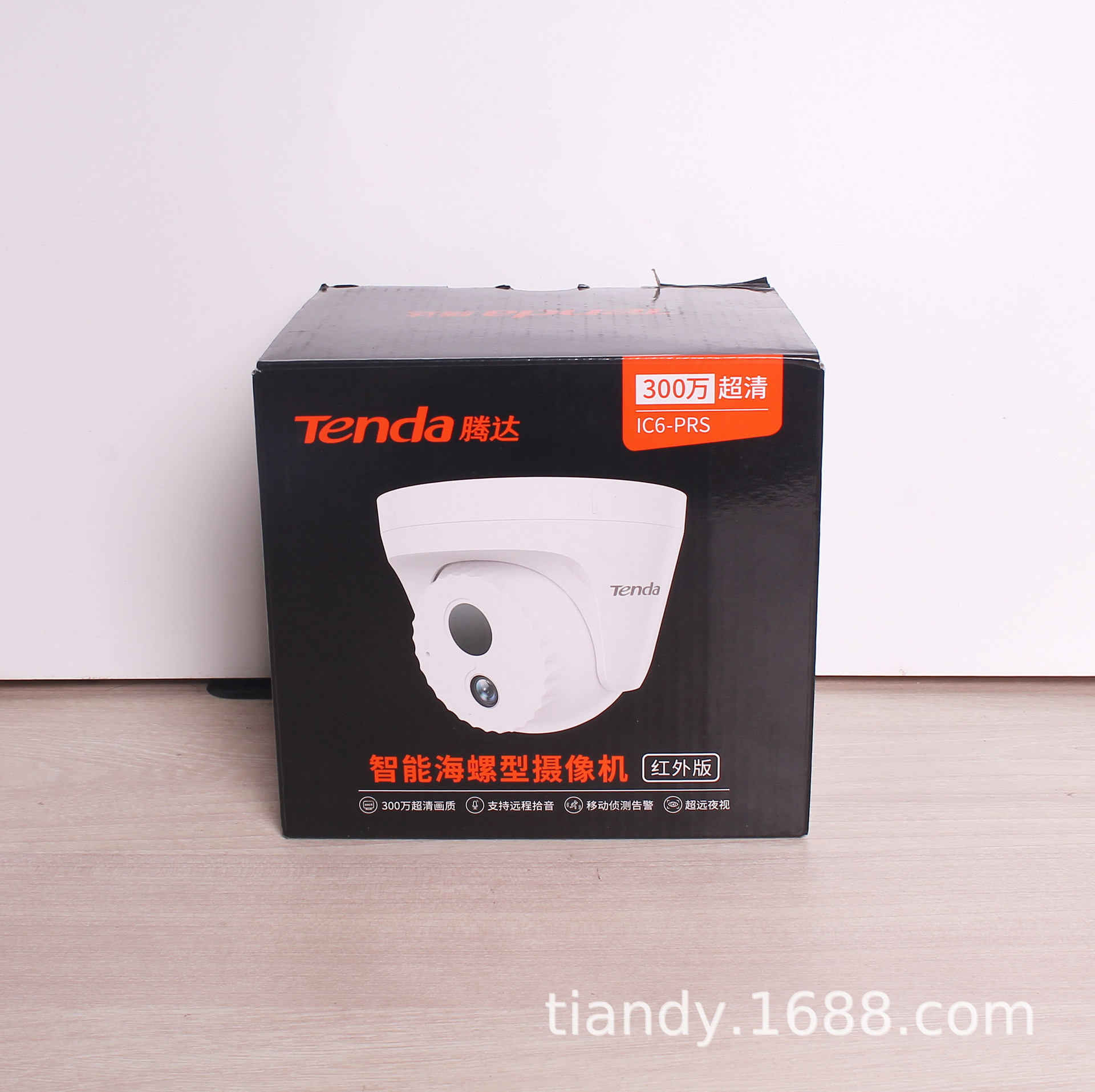 Tenda 4MP POE and DC IP Camera Full-Color  IP67 Waterproof