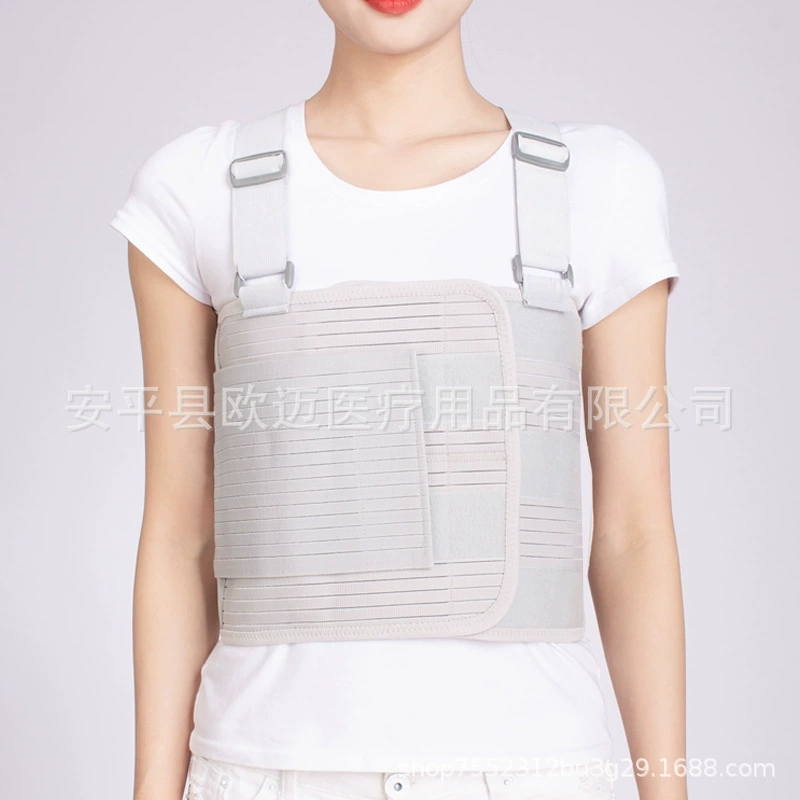 Регулируемый пояс для фиксации переломов ребер Торакальная хирургия сердца Реабилитационная защита Торакальных позвонков Ленточные протекторы Мужские и женские брекеты