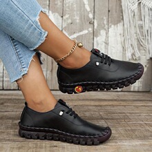 U 54133 Hand Stitched Flat Shoes �ֹ����ߵ�Ь �羳ŷ��