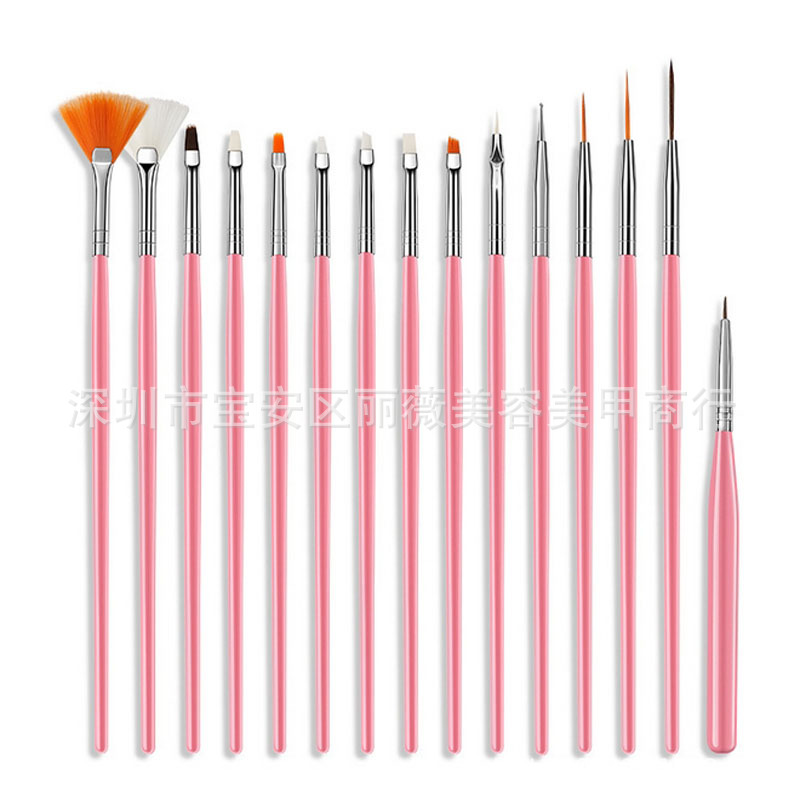 Manicure brush for manicure