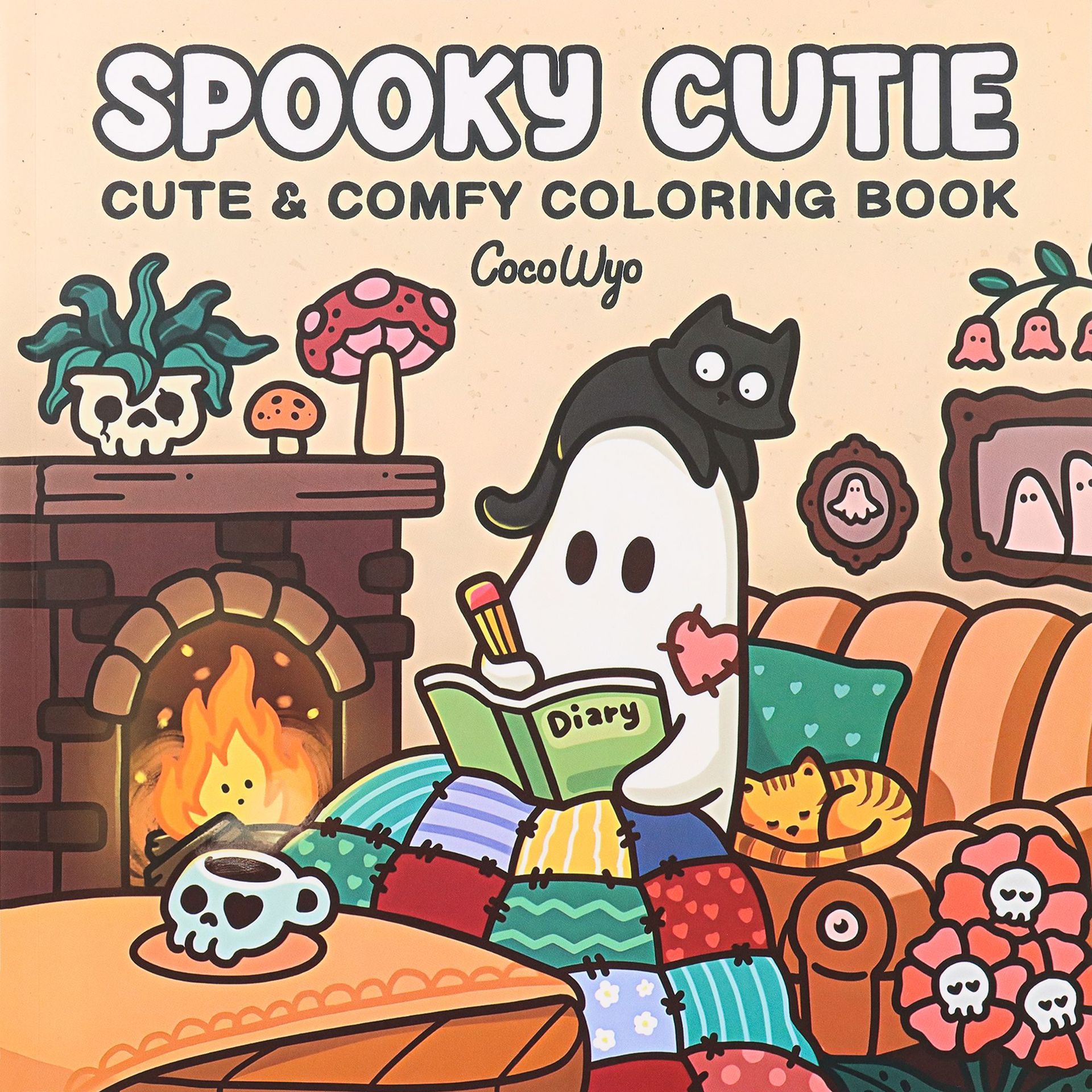 Libros para Colorear de la Serie Navidad y Año Nuevo Más Vendidos, Libros para Colorear de la Serie de Animales de Dibujos Animados para Planificador Diario