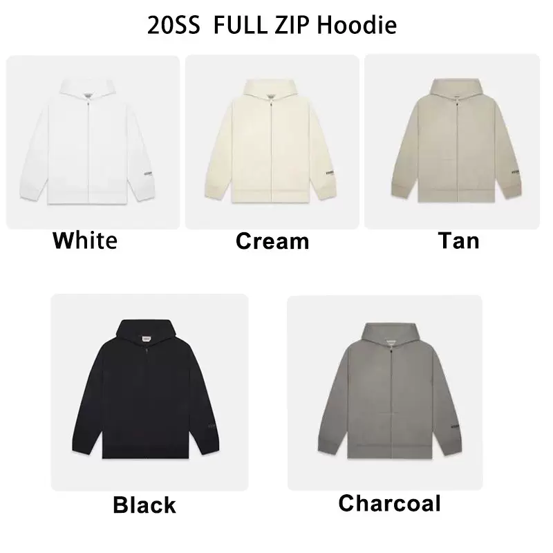 2020SS Ess Full Zip hoodie