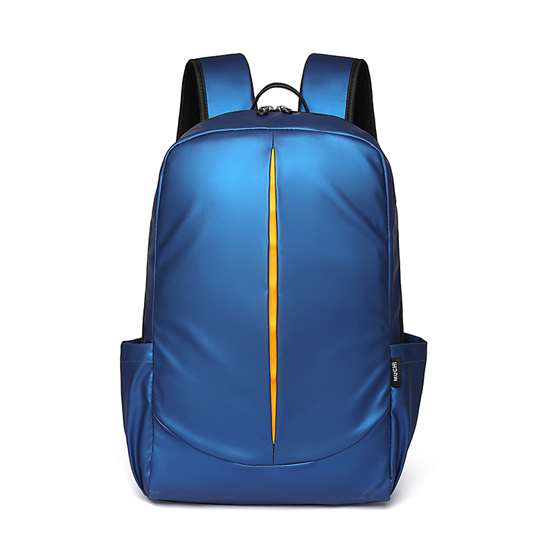 Mochila de ocio de negocios para hombres nuevos transfronterizos, mochila simple para computadora de gran capacidad de 15 pulgadas, mochila escolar de moda