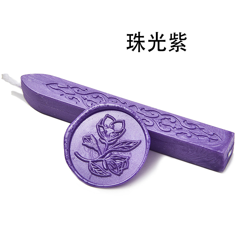 Tira de cera de sello de laca de fuego 42 cinta de plomo tira de cera de sellado sobre sello de regalo con núcleo patrón de flecha de laca de fuego cera de laca de fuego