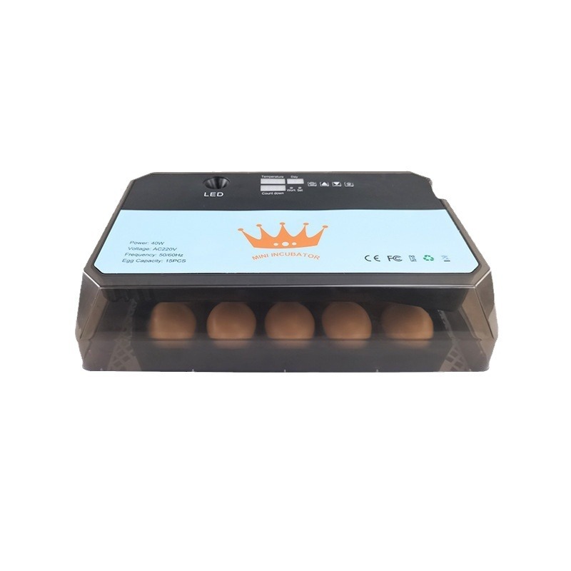 15 automático pollo caja de cría pato codorniz pájaro huevo incubadora hogar incubadora huevo incubadora