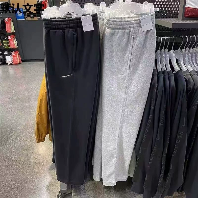 Спортивные брюки повседневные новые стильные мужские свободные вельветовые штаны с вышивкой вязаные манжеты спортивные штаны оптом