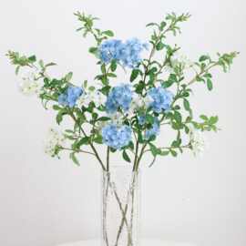 仿真单支凤凰梨花假花瑞香花家居婚庆装饰小清新绣球场景布置