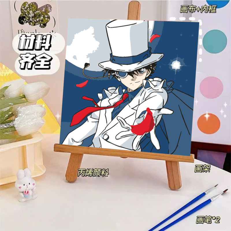蝶デジタル油絵 diy 着色油絵子供の手描き蝶装飾絵画装飾品メーカー卸売|undefined