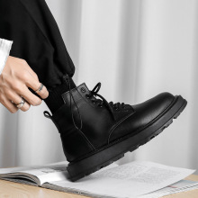 2022秋款新款马丁靴男鞋日韩风厚底马丁靴