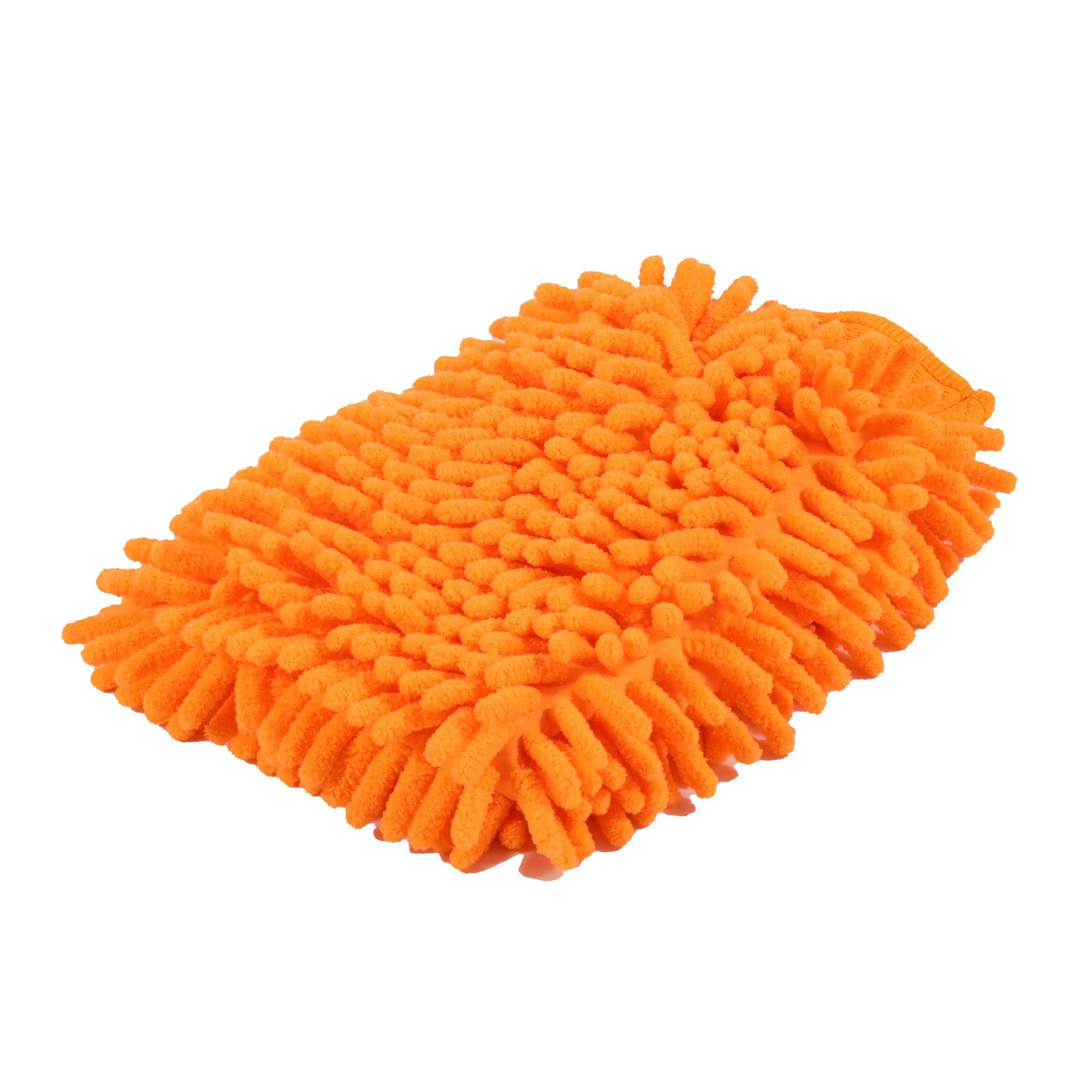 Xinxiili engrosada chenille guantes de lavado de coches guantes de espuma de terciopelo de coral terciopelo largo de una cara guantes de limpieza de coches de doble cara de terciopelo largo