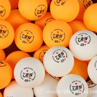 Wholesale 729 table tennis one-star three-star student practice competition training new materials with seams 40+ table tennis for sale