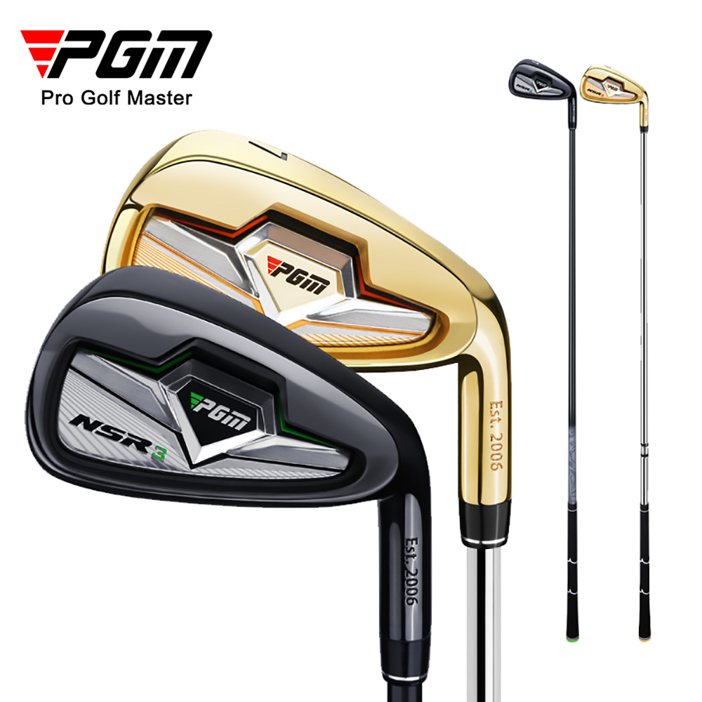 Gậy golf nam số 7 PGM NSR thế hệ thứ ba đầu thép không gỉ — TIG033 Đen [thanh carbon cấp R] sắt số 7, TIG033 màu đen [thanh carbon cấp S] sắt số 7, TIG033 Đen [thanh thép không gỉ] sắt số 7, TIG033 vàng [thanh carbon cấp R] sắt số 7