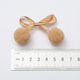 plush ball cashmere cherry hair ball hairpin headdress pendant eight hair ball handmade DIY bow hair ball