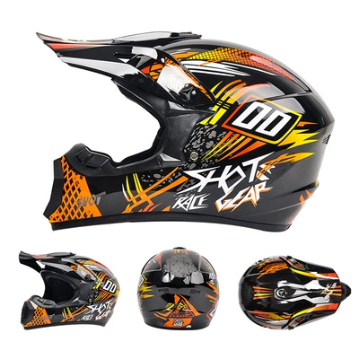 Motorcycle Safety Supplies — Go-Kart Downhill Bicycle Helmets - black-00-special-contribution-for-foreign-trade-s-55-56-head-circumference