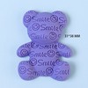 Purple accessory, cream set, phone case, storage box, decorations, with little bears, wholesale