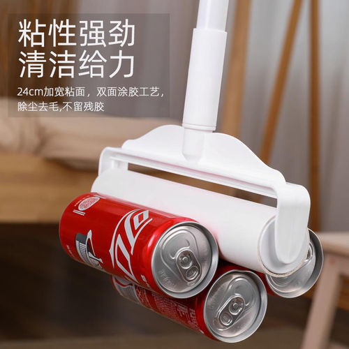 Lint roller, lint roller, tear-off replacement lint roll, clothes lint de-curling brush, sticky dust and lint