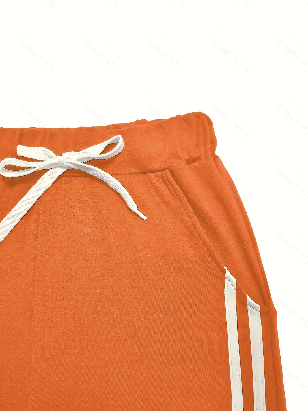 Summer Women's Casual Sportswear Set Short Sleeved Patchwork Shorts Two Piece Outfit Color Blocking Available_ecoleips.com
