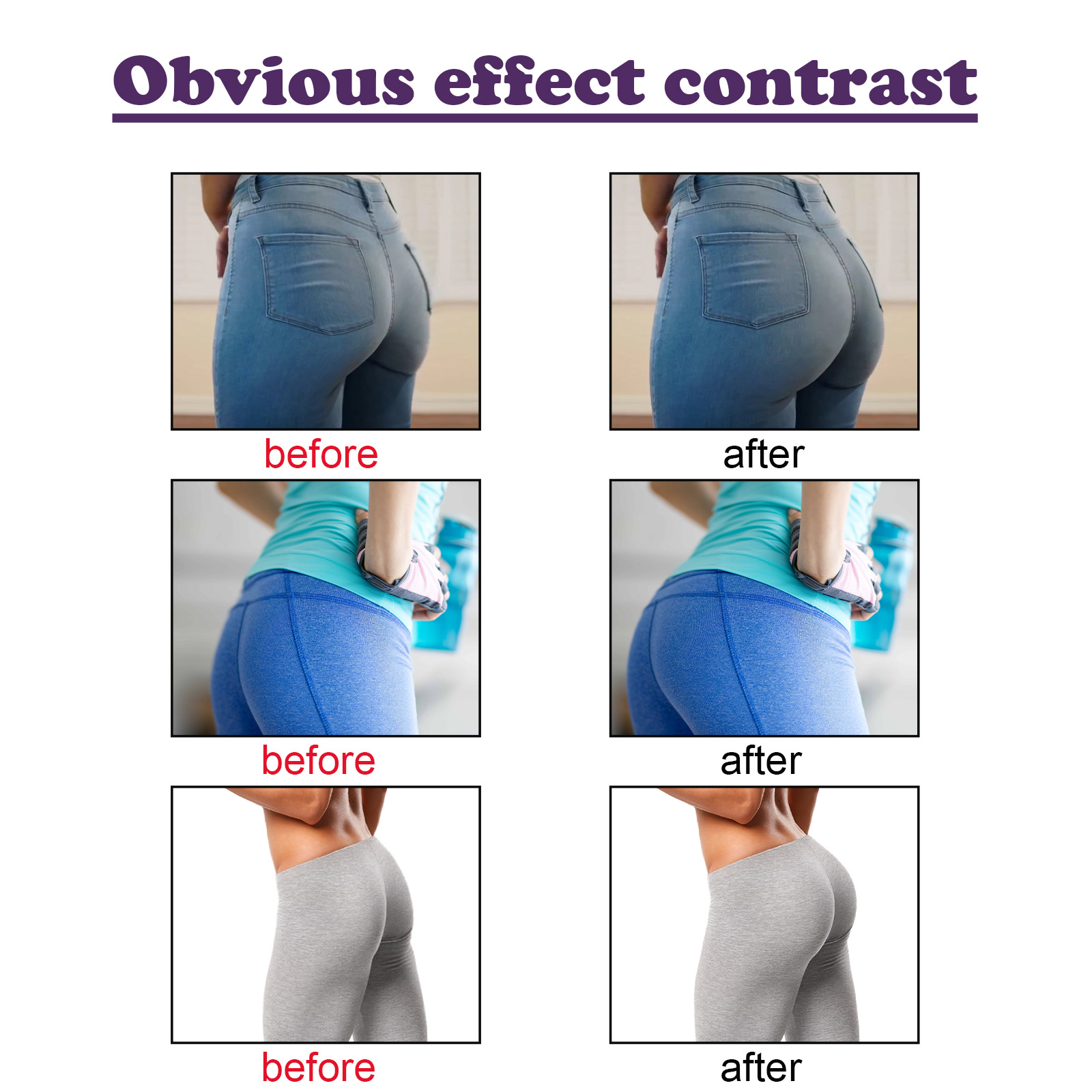 EELHOE for lifting plumping beautifying peach buttocks, curve massage, moisturizing and firming care essential oil_voghion.com