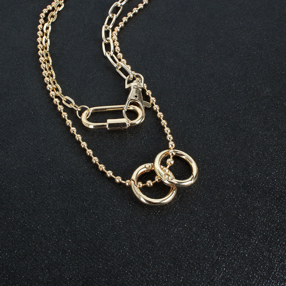 Retro Alloy Keychain Necklace display picture 4