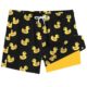 Cross-border foreign trade new double-layer animal non-elastic printing pattern summer quick-drying men's shorts beach pants