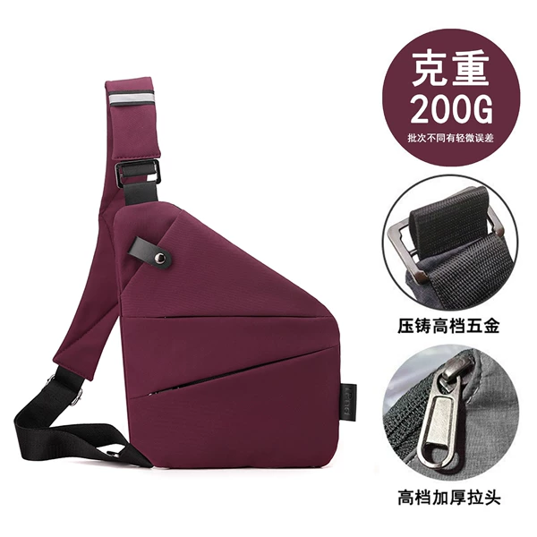 Left shoulder - purple
